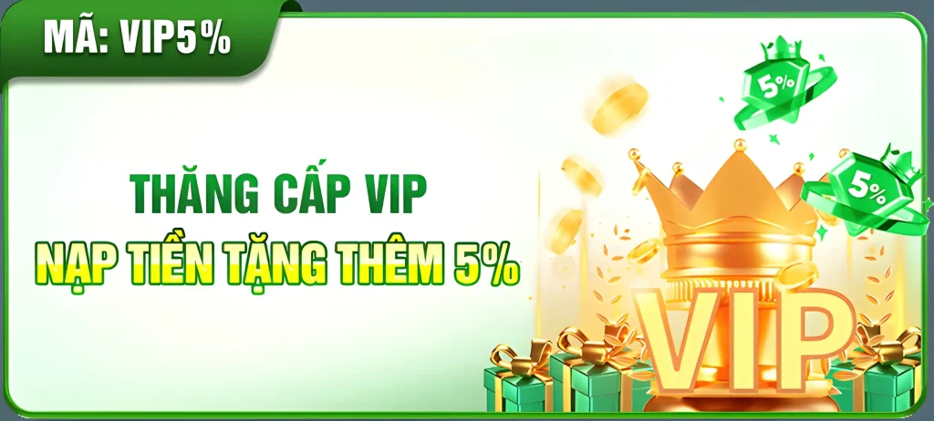Cm8869 Com tặng thành viên vip nạp tiền 5%